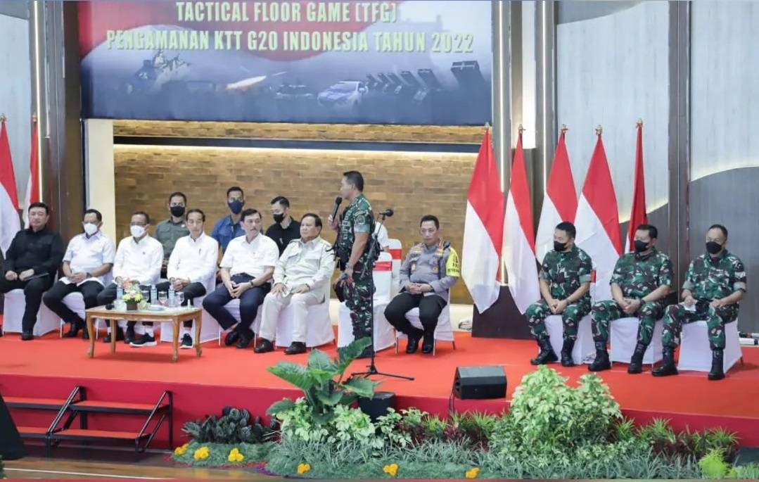 Bahas Taktik Dan Strategi Ksau Hadiri Tactical Floor Game Pengamanan