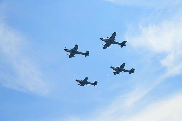 Sail Tidore Penampilan Tim Demo Udara Tni Au Pukau Masyarakat