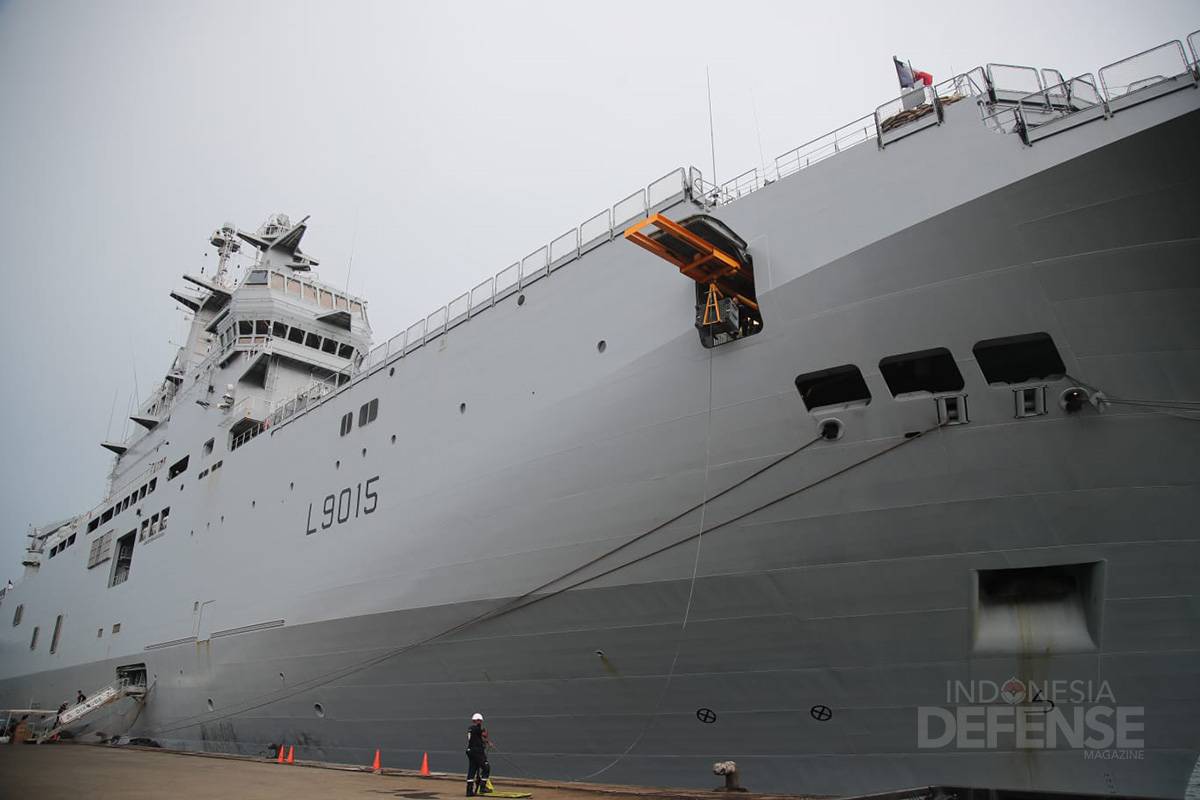 Singgah Di Jakarta Inilah Spesifikasi Kapal Lhd Dixmude Prancis