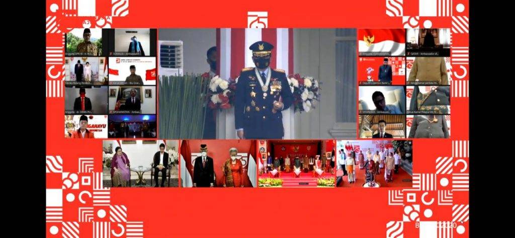 Panglima TNI Hadiri Upacara HUT Ke-75 Kemerdekaan RI di Istana Negara