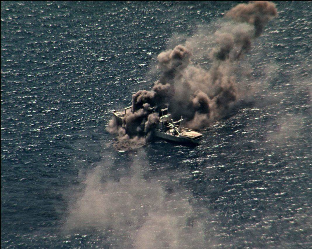 Penenggelaman Kapal Amfibi USS Durham Tutup RIMPAC 2020