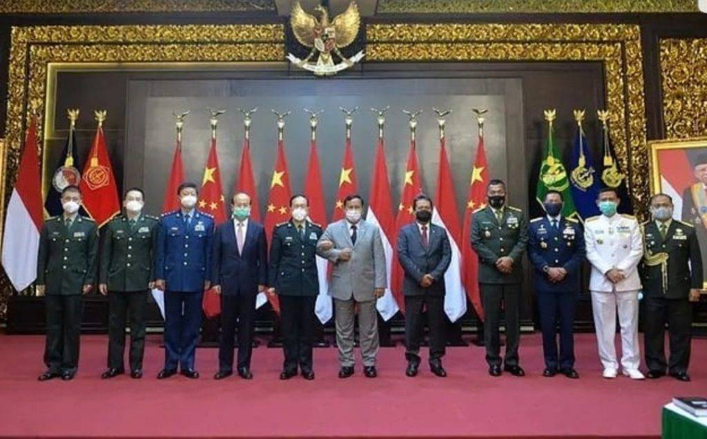 Pertemuan Bilateral,Menhan Prabowo Terima Kunjungan Kehormatan Menhan China