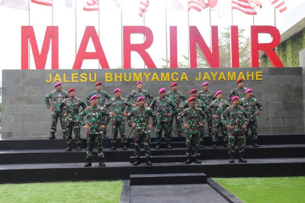 Dankoopsus TNI Kunjungi Markas Korps Marinir
