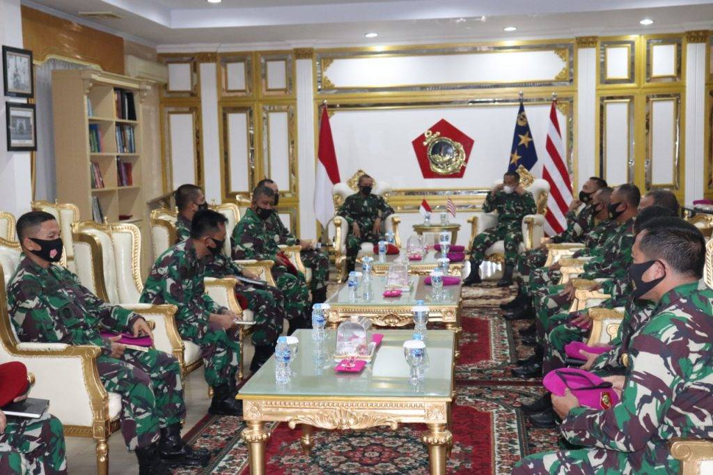 Dankoopsus TNI Kunjungi Markas Korps Marinir