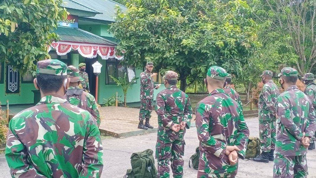 Dandim Boven Digoel Berangkatkan 59 Personel TMMD 109 ke Perbatasan RI-PNG