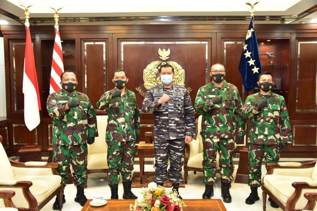 Empat Pati TNI AL Sandang Pangkat Baru