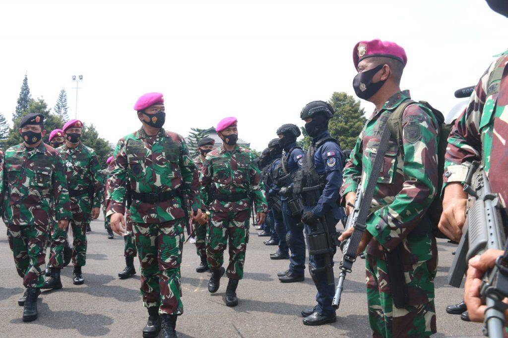 Panglima TNI Sidak Marinir : Jaga Profesionalisme