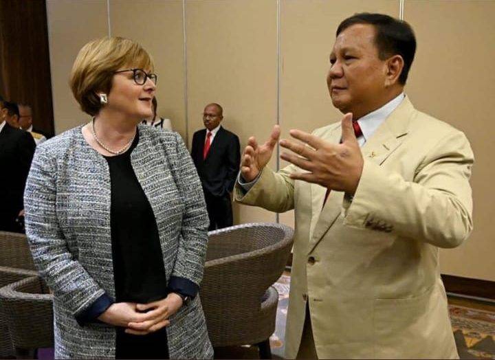 Menhan Australia Gelar Pertemuan Virtual Bersama Menhan Prabowo
