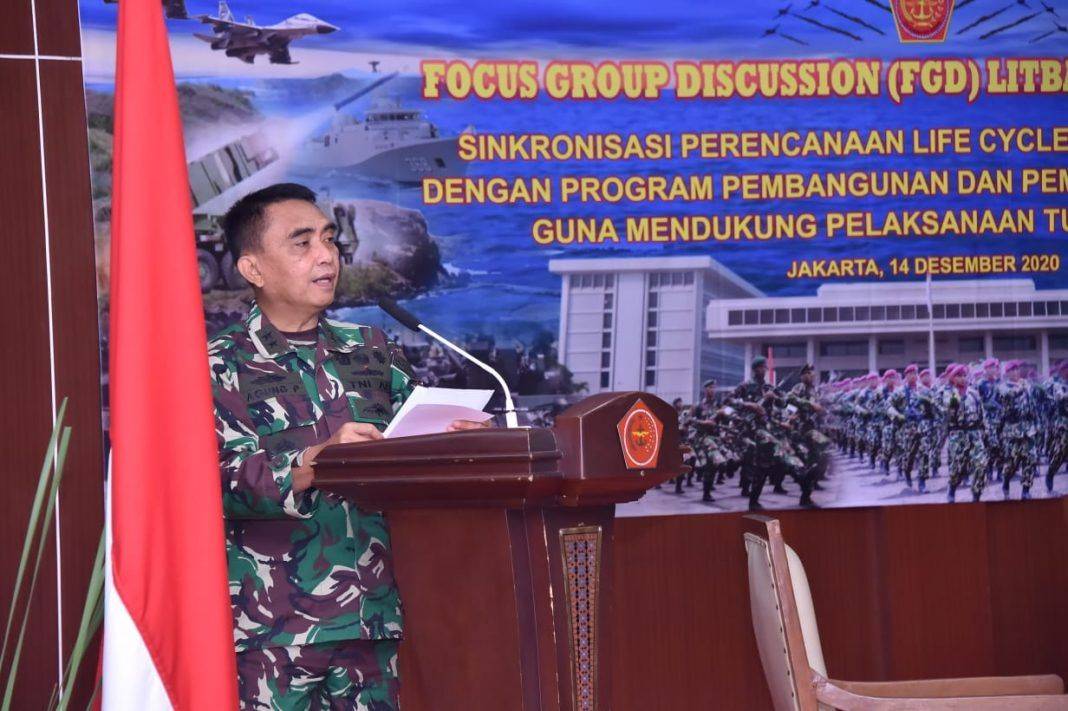 Srenum TNI Selenggarakan FGD Litbang TNI Tahun 2020