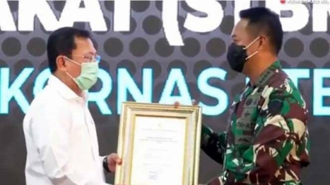 TNI AD Raih Penghargaan Gema Sang Juara Kemenkes