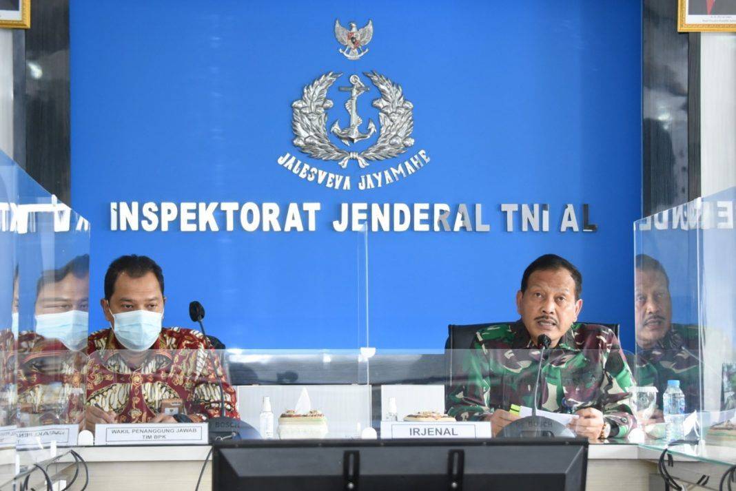Bersinergi dengan BPK RI, TNI AL Bertekad Pertahankan Opini WTP