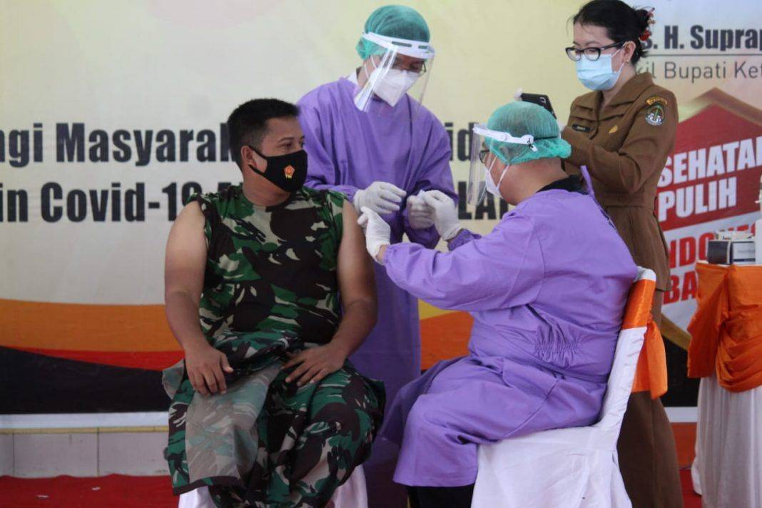 TNI AL Dukung Pencanangan Vaksinasi Covid-19