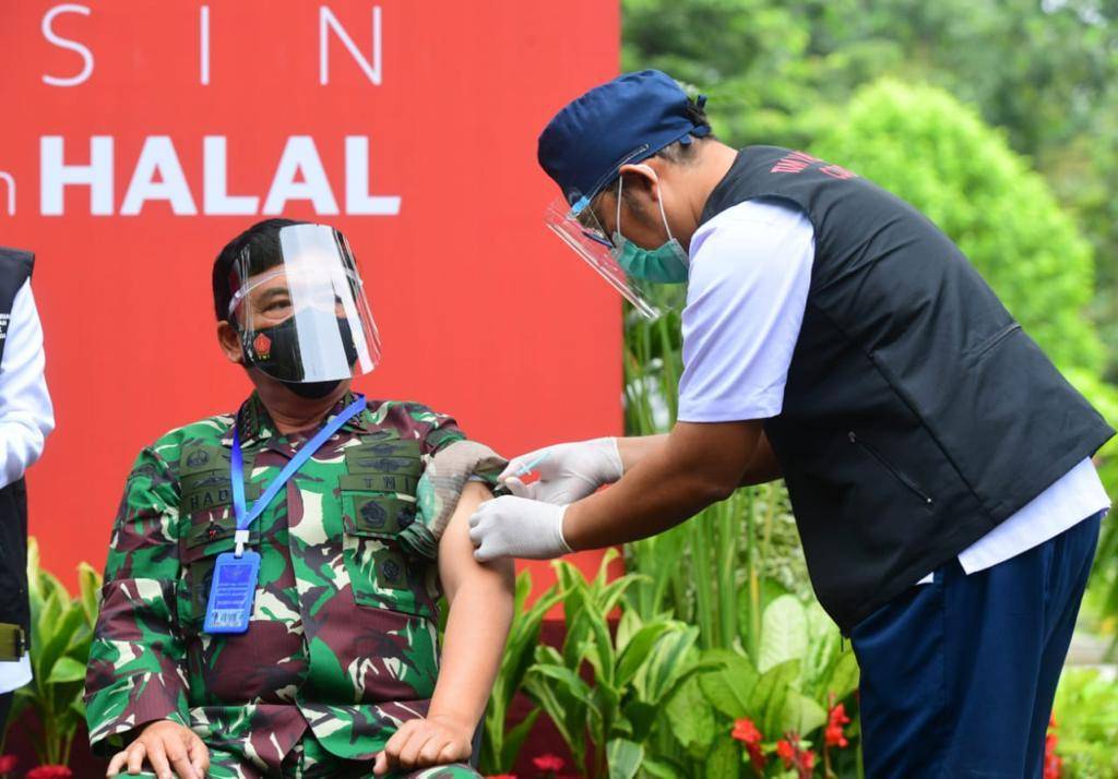 Panglima TNI: Vaksin Beri Harapan Baru dan Pandemi Dapat Dikendalikan