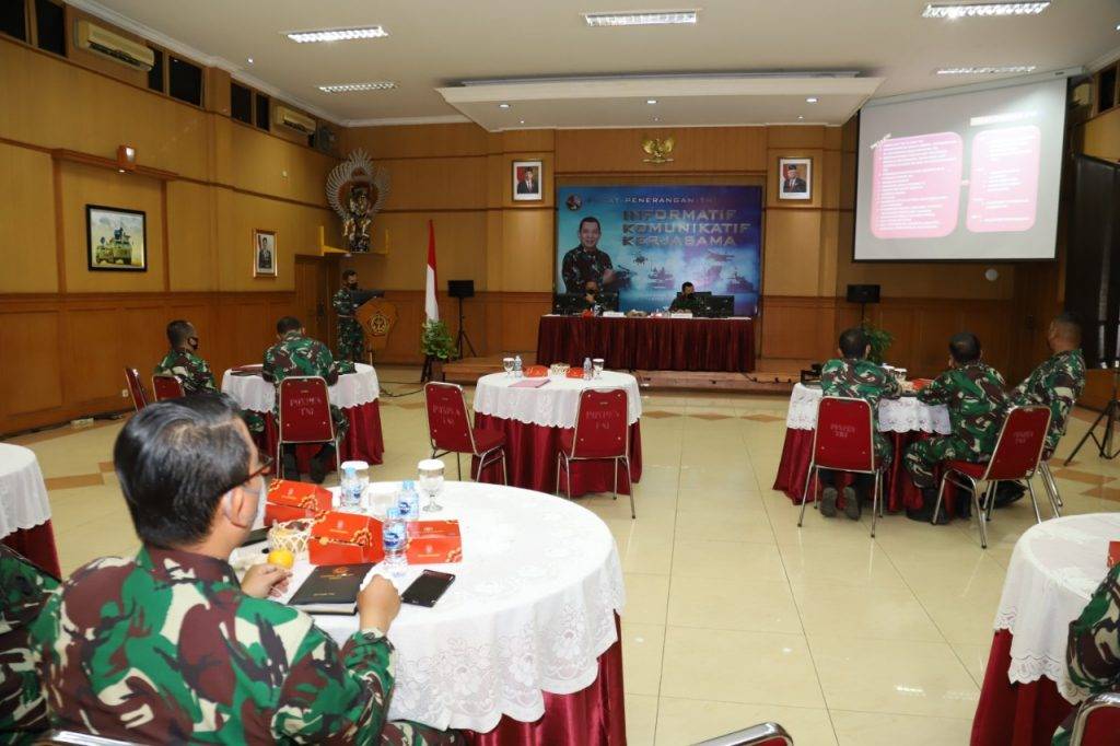 Kasum TNI Kunjungi Pusat Penerangan TNI