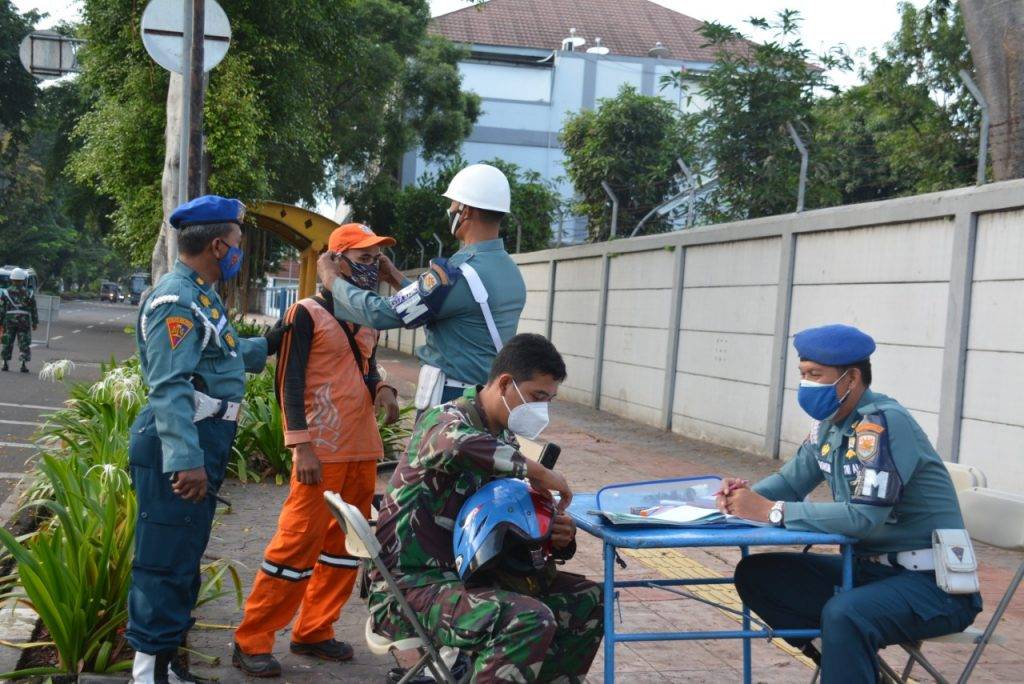 Polisi Militer Koarmada I Gelar Operasi Penegakkan Tata Tertib