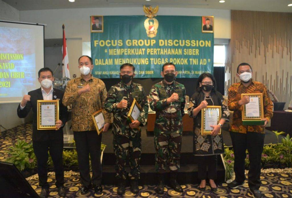 Sahli KSAD Gelar Focus Group Discussion Pertahanan Siber