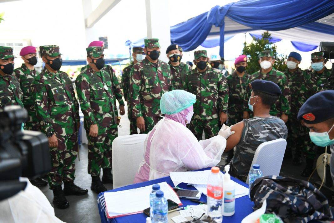 Satuan Operasi, Awak KRI dan Prajurit Jadi Prioritas Vaksin TNI AL