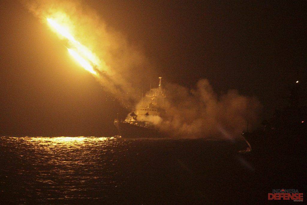 KSAL Saksikan Peluncuran Rudal C-705 Di Laut Natuna