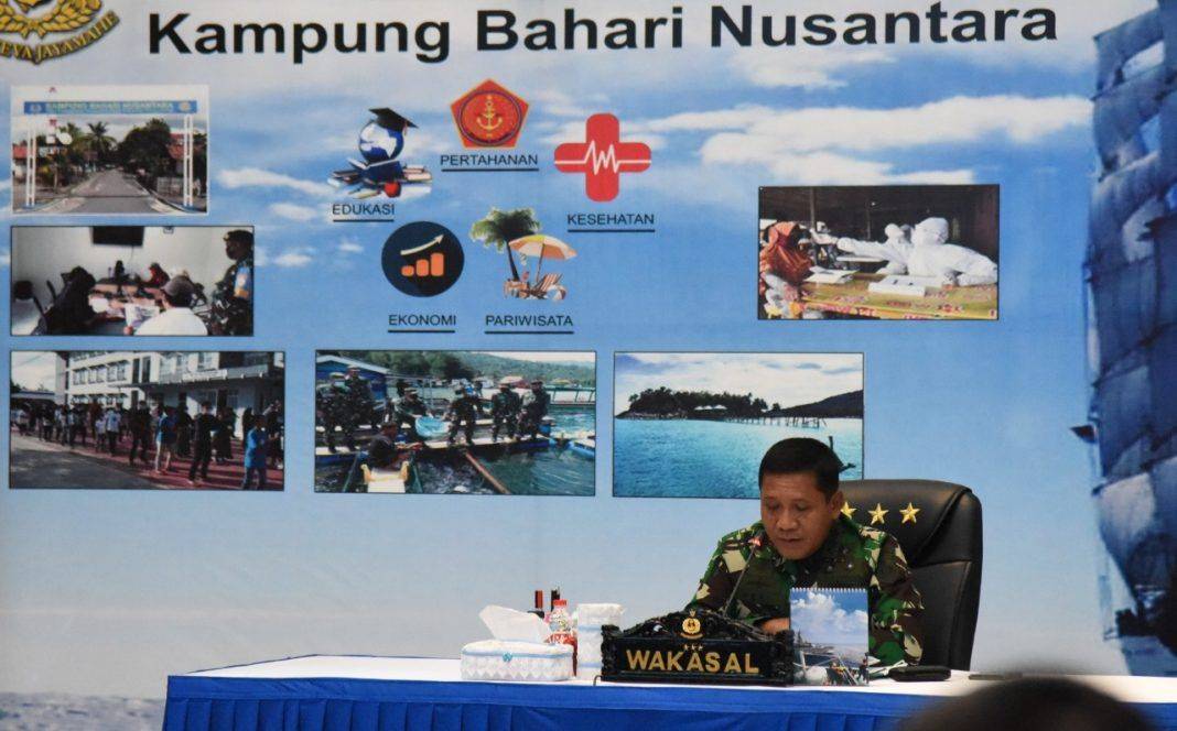 TNI AL Bersama Pemda Bersinergi Optimalkan Kampung Bahari