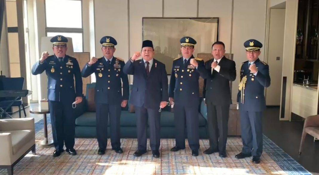 HUT Ke-75 TNI AU, Menhan RI Ucapkan Selamat dari Korsel