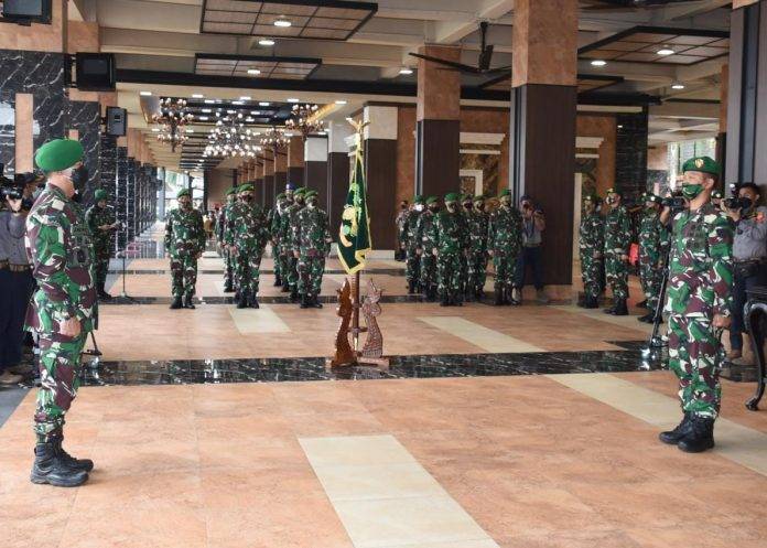 KSAD Pimpin Laporan Korps Kenaikan Pangkat Pati TNI AD dan Sertijab Dirajenad