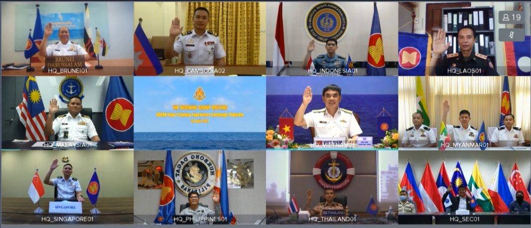 TNI Angkatan Laut Ikuti Asean Navy Training Experience Exchenge Program