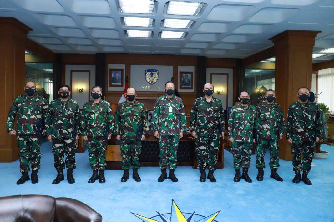 KSAU Terima Laporan Kenaikan Pangkat Sembilan Pati TNI AU