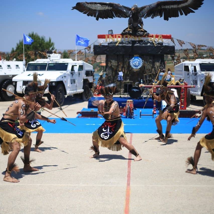 Kontingen Garuda Promosikan Budaya Indonesia Di Lebanon