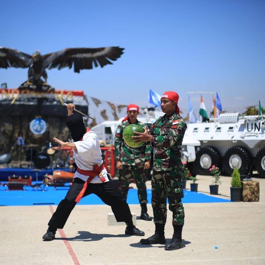 Kontingen Garuda Promosikan Budaya Indonesia Di Lebanon