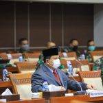 Rapat Kerja Bersama Komisi I DPR RI, Prabowo Bahas Alpalhankam