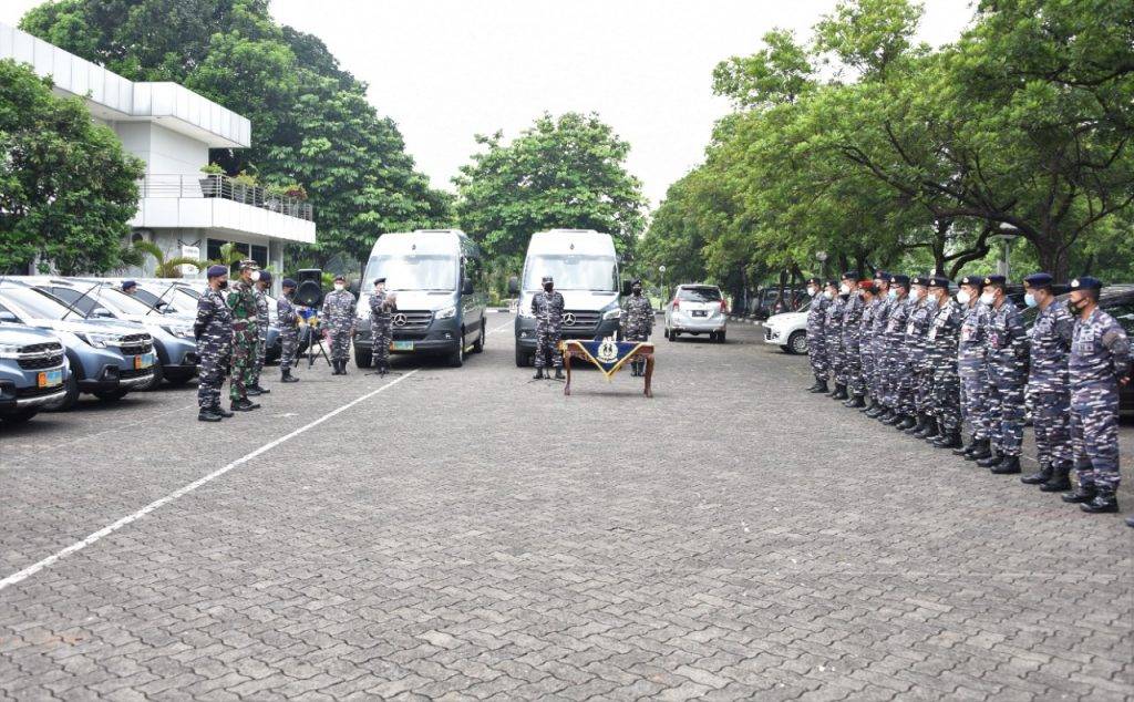 Mabes TNI AL Serahkan 39 unit Kendaraan Dinas