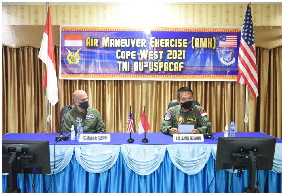 Latihan Tempur Bersama TNI-AU dan United State Pacific Air Force (USPACAF) Ditutup