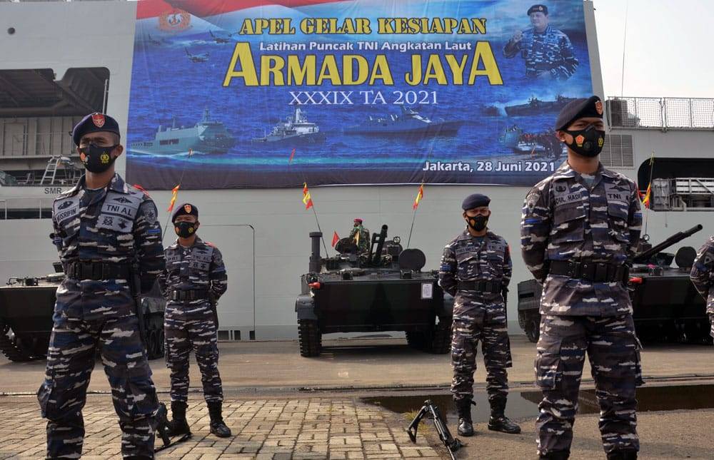COVID-19 Meroket, KSAL Tunda Latihan Perang Armada Jaya TNI AL