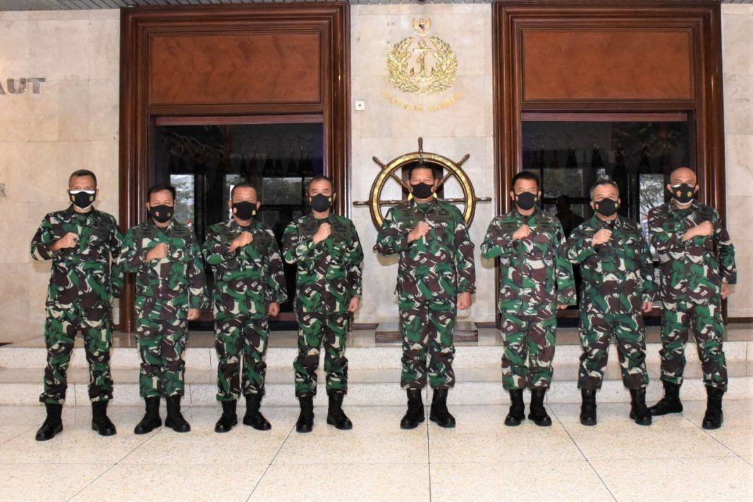 KSAL Terima Pelaporan Korps Kenkat 8 Pati TNI AL