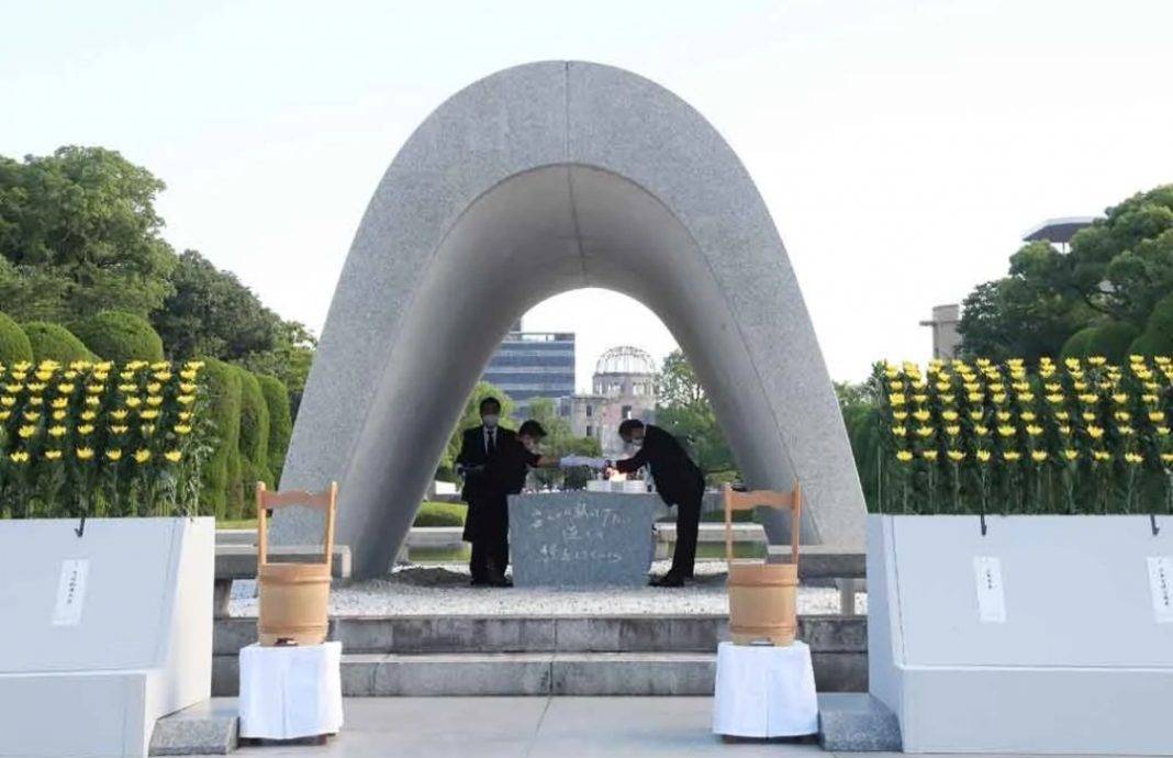 Peringatan 76 Tahun Bom Atom Hiroshima Sunyi di Tengah Pandemi
