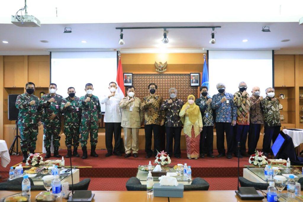 Menhan Prabowo Teken MoU dengan Institut Teknologi Sepuluh November