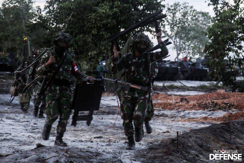 TNI AL Pamer Kekuatan di Latihan Operasi Amfibi 2021