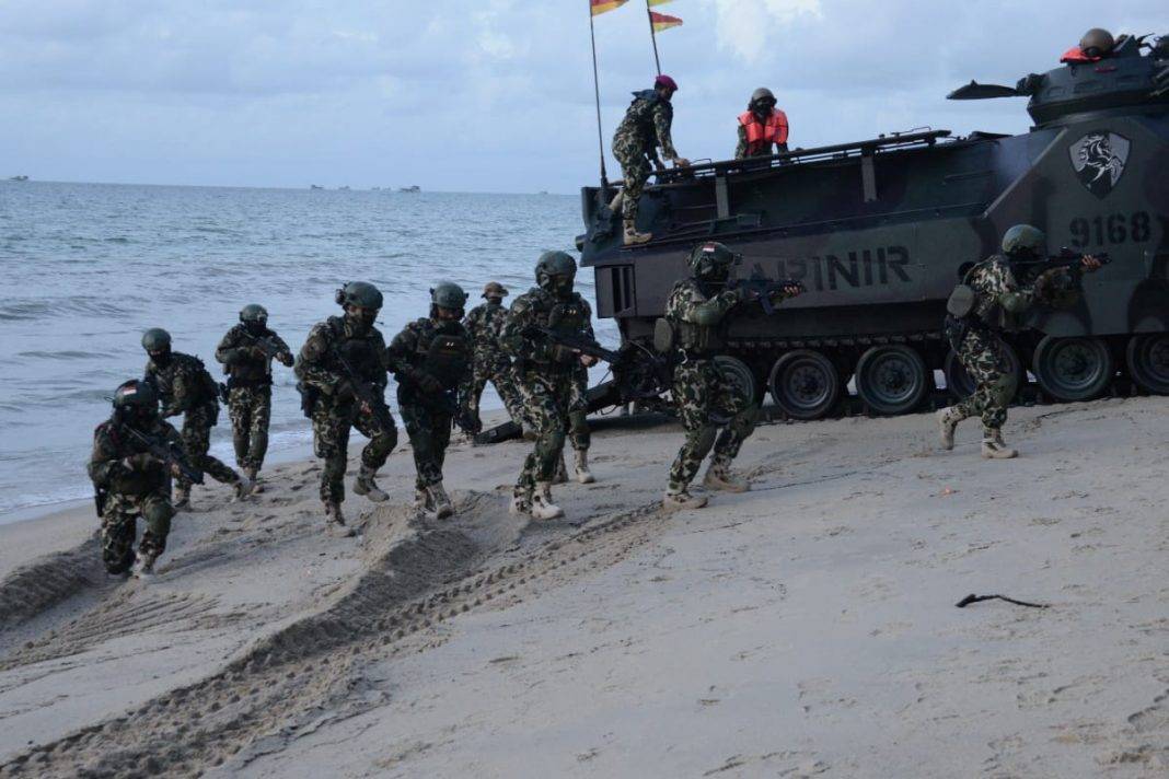 TNI AL Rebut Pulau Dabo Singkep dari Musuh