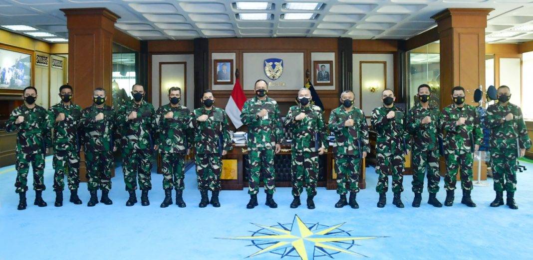 KSAU Terima Laporan Kenaikan Pangkat 12 Pati TNI AU