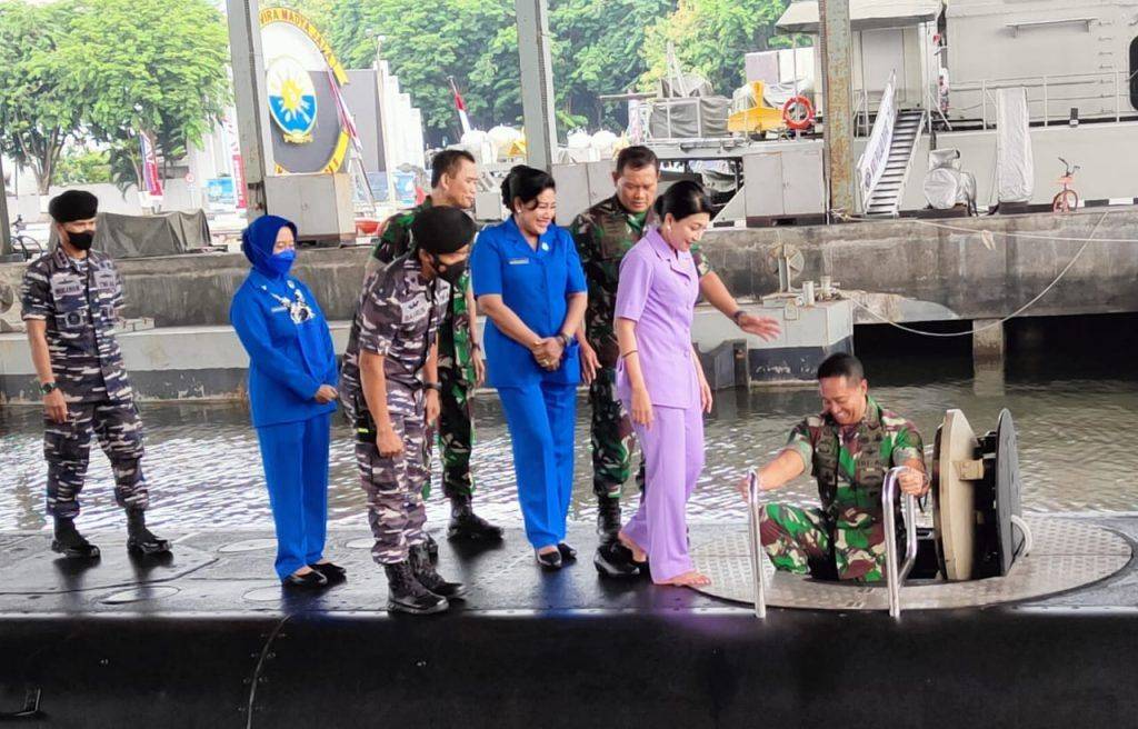KSAL Yudo Margono Sambut Panglima TNI Jenderal Andika Perkasa
