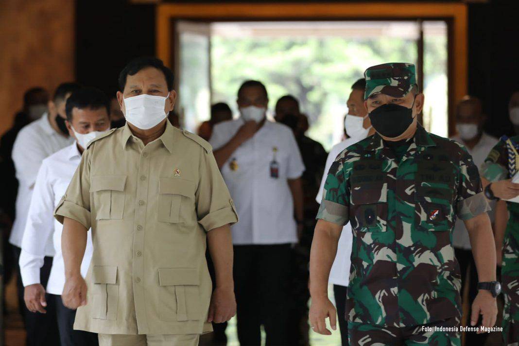 KSAD Temui Menhan Prabowo, Ini Tiga Poin Yang Dibahas