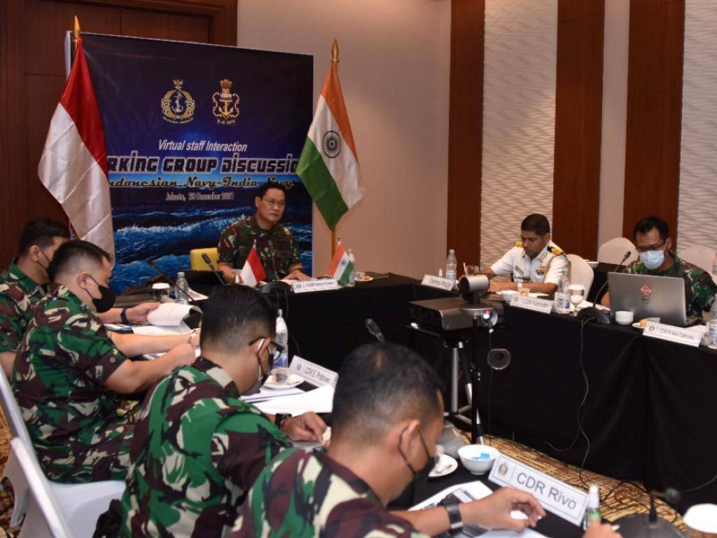 TNI AL-Indian Navy Sepakat Tingkatkan Kerja Sama Pertahanan