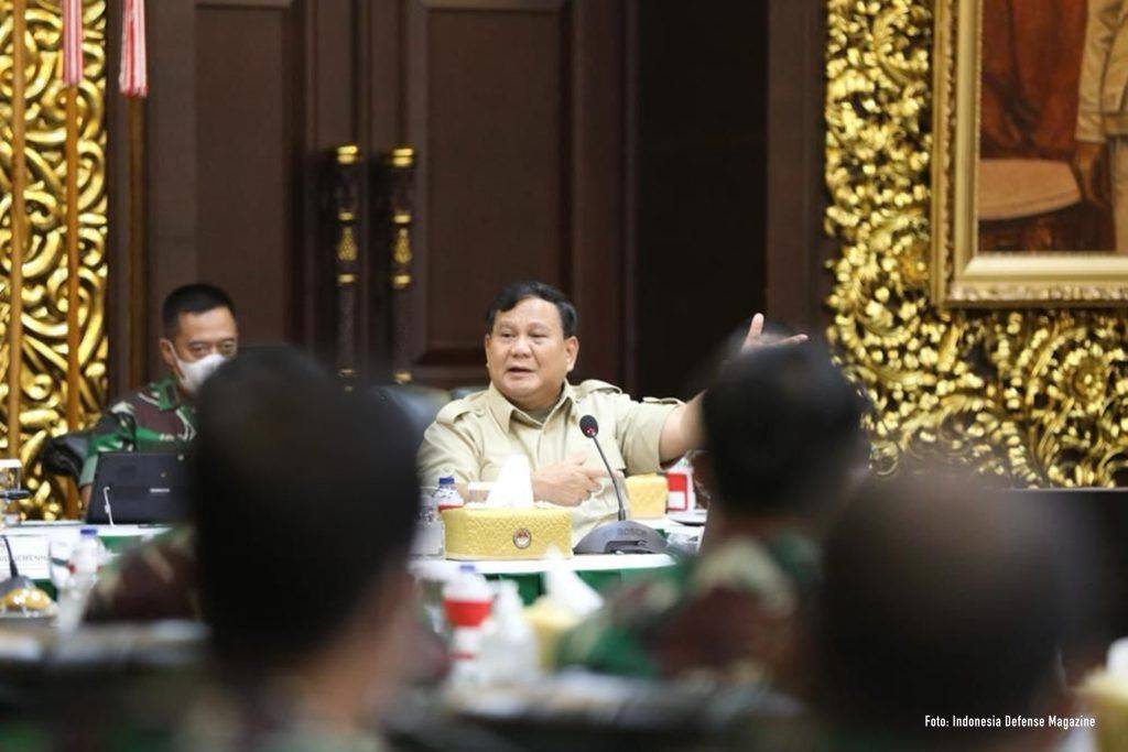 Menhan Prabowo Tegaskan Pertahanan adalah Tujuan Nasional