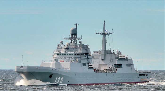 Militer Jepang Deteksi Empat Kapal Perang Rusia Menuju Eropa