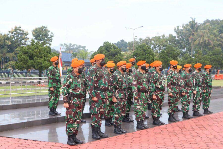 Dankopasgat Pimpin Upacara Pelantikan Kenaikan Pangkat 28 Prajurit