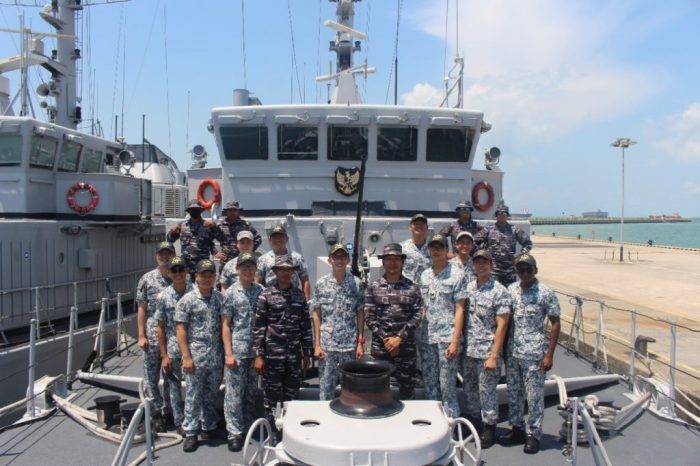 Latma Joint Minex Pandu 2022, Dua KRI Koarmada II Tiba di Singapura