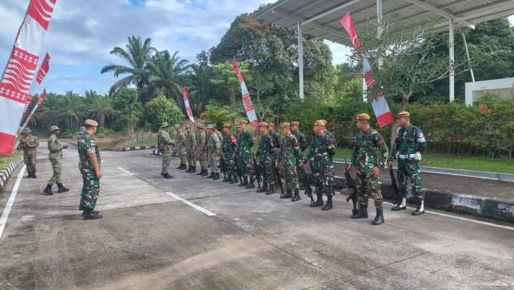 Selama 2 Bulan, Tentera Diraja Malaysia Bergabung dengan TNI Jaga Perbatasan