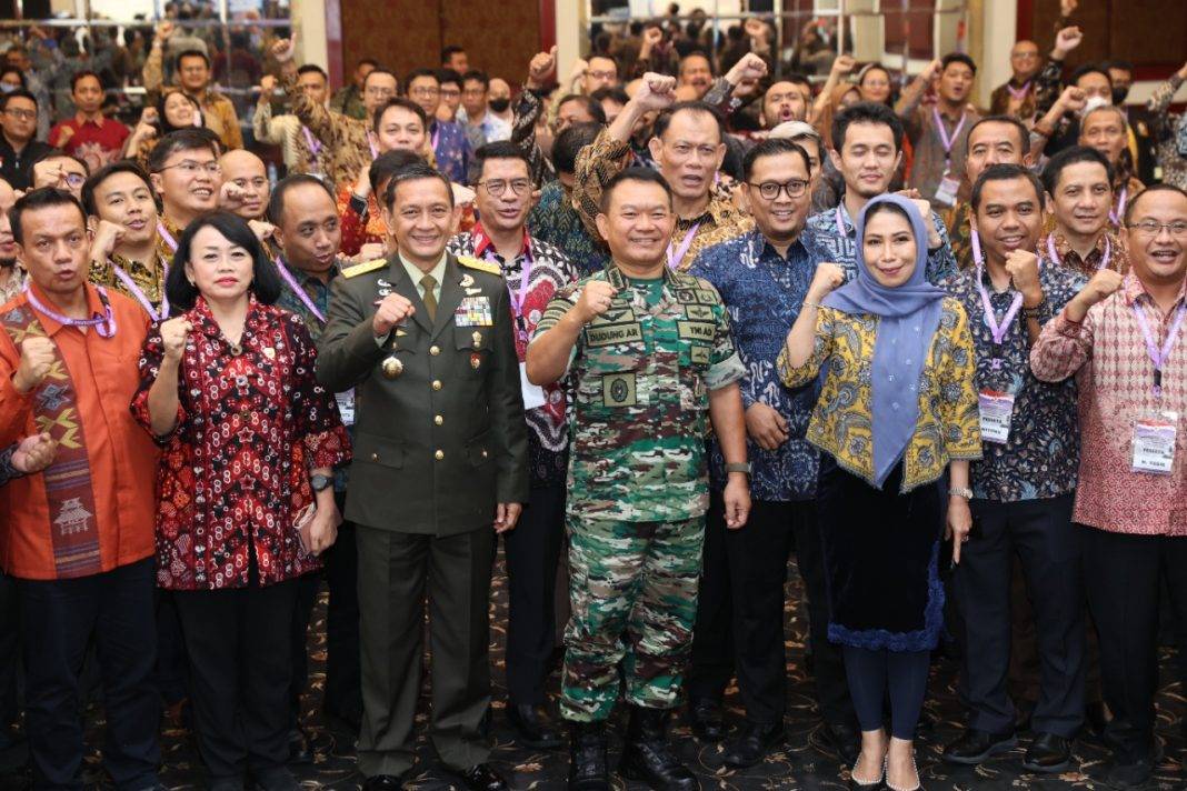 KSAD Tegaskan TNI AD Dukung Upaya Pemerintah Cegah Potensi Ancaman