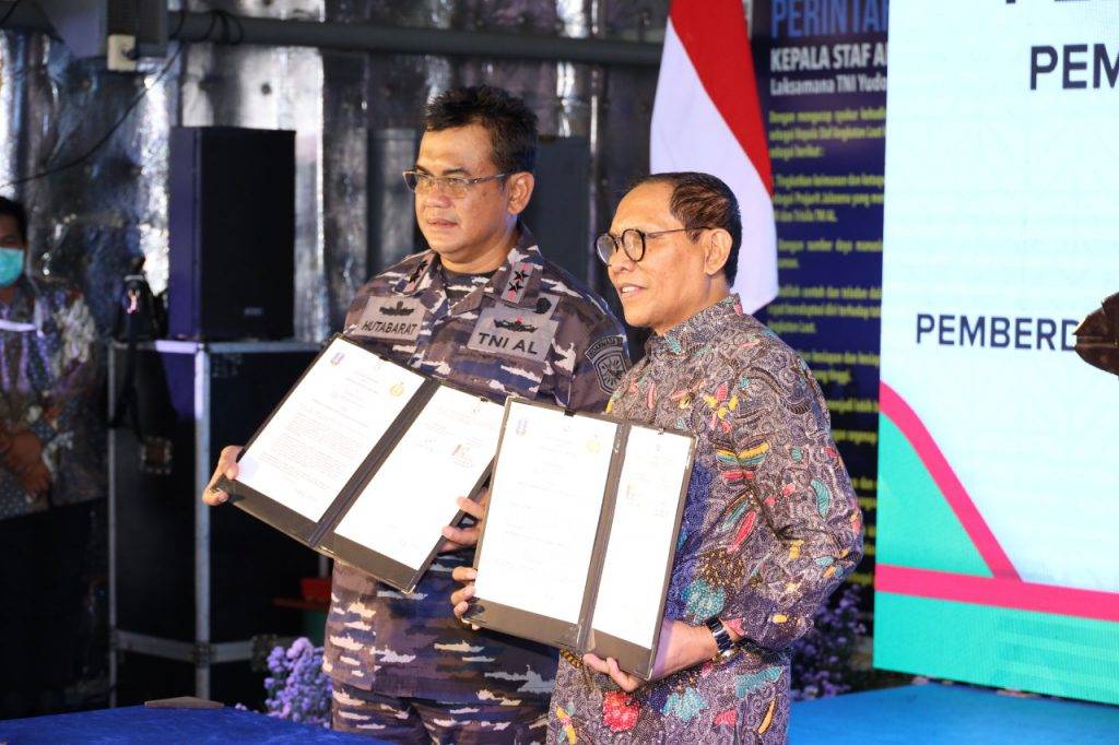 TNI AL Bersama Pemprov Jawa Timur Perkuat Pemberdayaan Masyarakat Pesisir