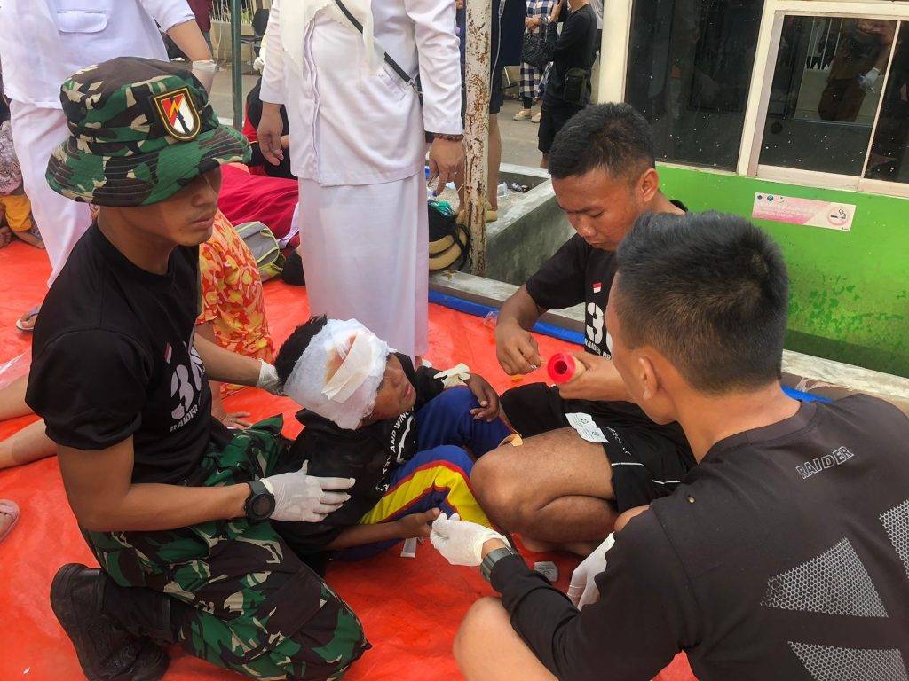 291 Prajurit Yonif Raider 300/Bjw Dikerahkan Bantu Korban Gempa di Cianjur